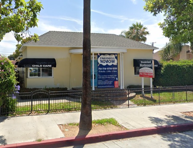 Wonderland Montessori and Preschool of Anaheim - Google Street View